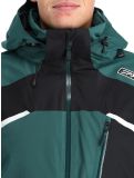 Miniatura Spyder, Leader chaqueta de esquí hombres Cypress Green negro, verde 