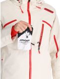 Miniatura Spyder, Leader chaqueta de esquí hombres Vanilla Latte beige 