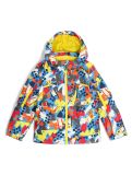 Miniatura Spyder, Leader chaqueta de esquí niños Yeti Camo Aether Blue multicolor 