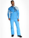 Miniatura Spyder, Legacy 1/2 Zip jersey hombres Aether Blue azul 