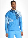 Miniatura Spyder, Legacy 1/2 Zip jersey hombres Aether Blue azul 