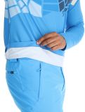 Miniatura Spyder, Legacy 1/2 Zip jersey hombres Aether Blue azul 