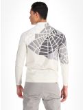 Miniatura Spyder, Legacy 1/2 Zip jersey hombres Vanilla Latte beige 