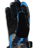 Miniatura Spyder, Overweb guantes de esquí niños Camouflage Aether Blue azul 