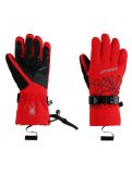 Miniatura Spyder, Overweb guantes de esquí niños Spyder Red rojo 