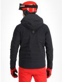 Miniatura Spyder, Pinnacle chaqueta de esquí hombres Black negro 