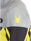 Miniatura Spyder, Podium 1/2 Zip jersey hombres Acid Yellow amarillo, negro 