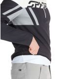 Miniatura Spyder, Podium 1/2 Zip jersey hombres Black marrón, negro 