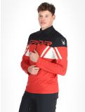 Miniatura Spyder, Podium 1/2 Zip jersey hombres Spyder Red rojo 