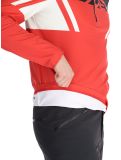 Miniatura Spyder, Podium 1/2 Zip jersey hombres Spyder Red rojo 