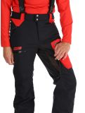 Miniatura Spyder, Propulsion pantalones de esquí hombres Black negro 