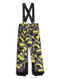 Miniatura Spyder, Propulsion pantalones de esquí niños Camouflage Acid Yellow amarillo 