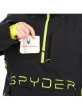 Miniatura Spyder, Signal GTX anorak hombres negro 