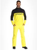 Miniatura Spyder, Speed Fleece 1/2 Zip jersey hombres Acid Yellow amarillo, negro 