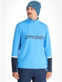 Miniatura Spyder, Speed Fleece 1/2 Zip jersey hombres Aether Blue azul 