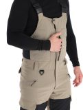 Miniatura Spyder, Terrain Bib pantalones de esquí hombres Desert Taupe marrón 