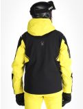 Miniatura Spyder, Titan chaqueta de esquí hombres Acid Yellow amarillo, negro 