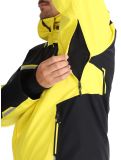 Miniatura Spyder, Titan chaqueta de esquí hombres Acid Yellow amarillo, negro 