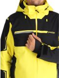 Miniatura Spyder, Titan chaqueta de esquí hombres Acid Yellow amarillo, negro 