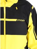 Miniatura Spyder, Titan chaqueta de esquí hombres Acid Yellow amarillo, negro 