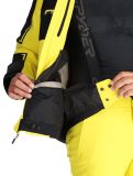 Miniatura Spyder, Titan chaqueta de esquí hombres Acid Yellow amarillo, negro 