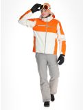 Miniatura Spyder, Titan chaqueta de esquí hombres Orange Shock beige, naranja 