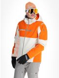 Miniatura Spyder, Titan chaqueta de esquí hombres Orange Shock beige, naranja 