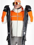 Miniatura Spyder, Titan chaqueta de esquí hombres Orange Shock beige, naranja 