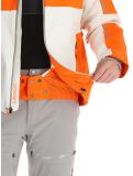 Miniatura Spyder, Titan chaqueta de esquí hombres Orange Shock beige, naranja 