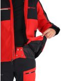 Miniatura Spyder, Titan chaqueta de esquí hombres Spyder Red negro, rojo 