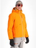 Miniatura Spyder, Tripoint chaqueta de esquí hombres Orange Shock negro 