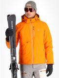 Miniatura Spyder, Tripoint chaqueta de esquí hombres Orange Shock negro 