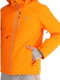 Miniatura Spyder, Tripoint chaqueta de esquí hombres Orange Shock negro 