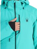 Miniatura Spyder, Tripoint chaqueta de esquí hombres Teal Green verde 