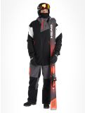 Miniatura Spyder, Utility Snowsuit ropa del mono hombres Black negro 