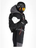 Miniatura Spyder, Utility Snowsuit ropa del mono hombres Black negro 