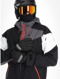 Miniatura Spyder, Utility Snowsuit ropa del mono hombres Black negro 