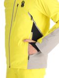 Miniatura Spyder, Vanqysh chaqueta de esquí hombres Acid Yellow amarillo 