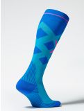 Miniatura Stox, Merino Skiing calcetines de compresión mujeres Turquoise / Cobalt azul 