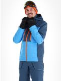 Miniatura Sun Valley, Doruo chaqueta de esquí hombres Bleu azul 