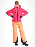 Miniatura Superdry, Hooded Ski Boxy Puffer chaqueta de esquí mujeres Hyper Fire Pink rosa 