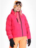 Miniatura Superdry, Hooded Ski Boxy Puffer chaqueta de esquí mujeres Hyper Fire Pink rosa 