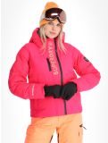 Miniatura Superdry, Hooded Ski Boxy Puffer chaqueta de esquí mujeres Hyper Fire Pink rosa 