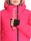 Miniatura Superdry, Hooded Ski Boxy Puffer chaqueta de esquí mujeres Hyper Fire Pink rosa 