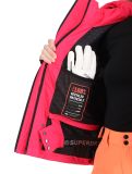 Miniatura Superdry, Hooded Ski Boxy Puffer chaqueta de esquí mujeres Hyper Fire Pink rosa 