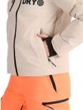 Miniatura Superdry, Hooded Ski Boxy Puffer chaqueta de esquí mujeres Off Grey gris 