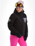 Miniatura Superdry, Ski Boxy Puffer chaqueta de esquí mujeres Black negro 