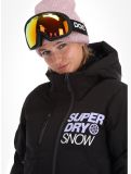 Miniatura Superdry, Ski Boxy Puffer chaqueta de esquí mujeres Black negro 