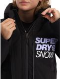 Miniatura Superdry, Ski Boxy Puffer chaqueta de esquí mujeres Black negro 