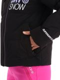 Miniatura Superdry, Ski Boxy Puffer chaqueta de esquí mujeres Black negro 